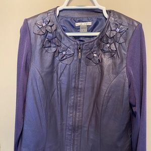 Purple short jacket/blazer
